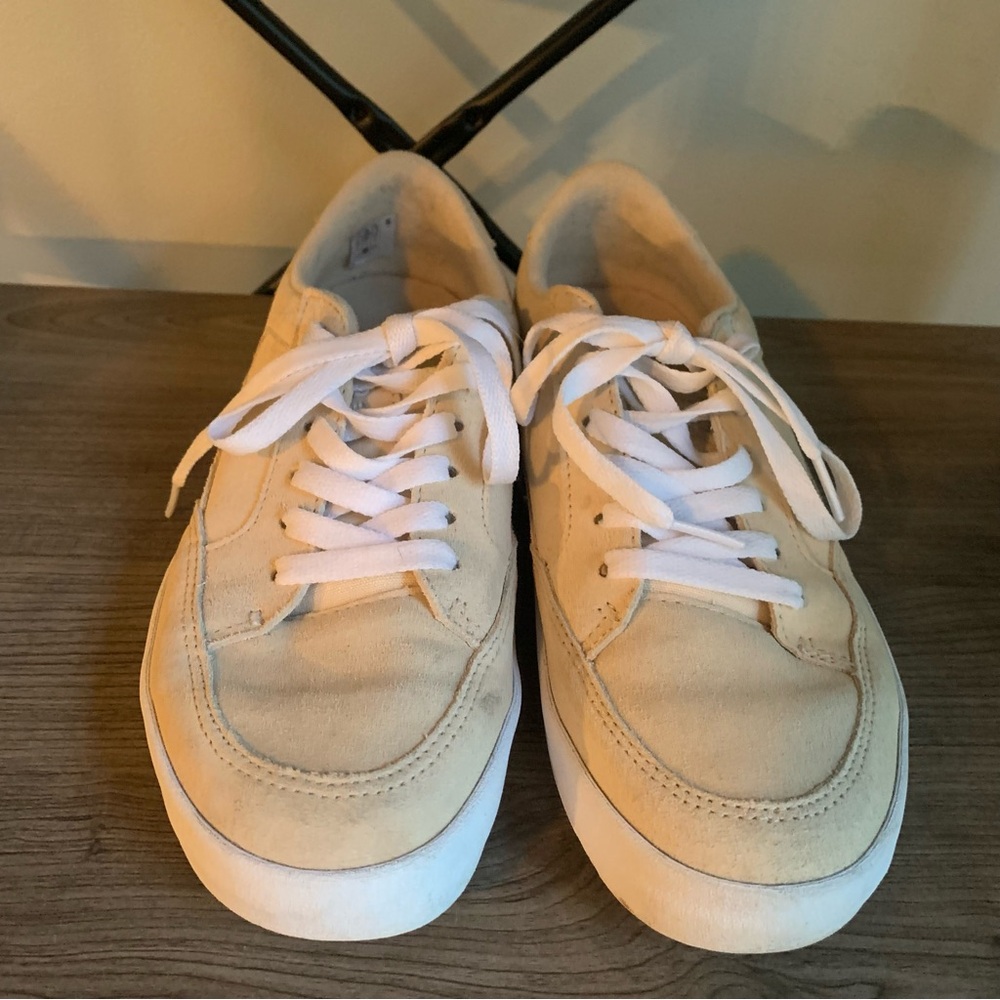 Vans Shoes Deluxe Comfort Off the Wall Beige & White Women’s Size 7 - Picture 6 of 10